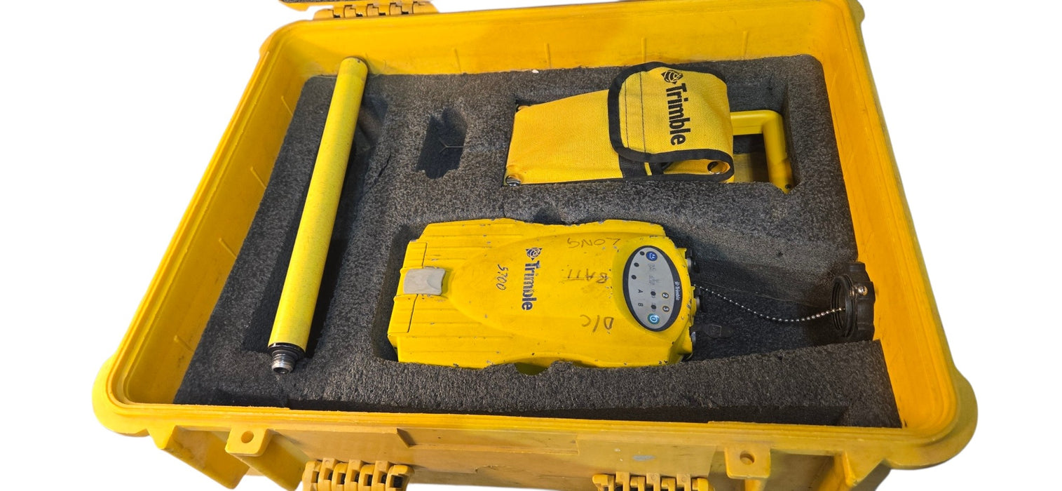 Trimble 5700 GPS Receiver with Zephyr Geodetic Antenna Hard Case | SEE