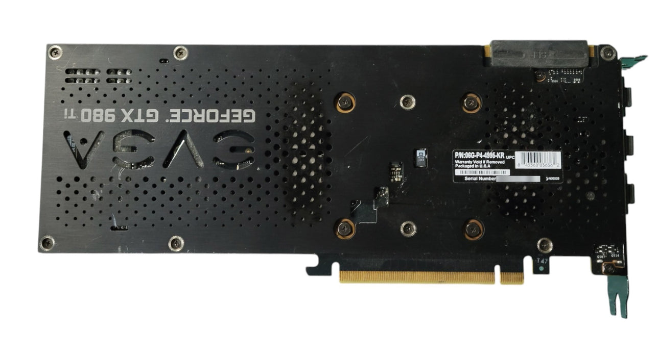 EVGA GeForce GTX 980 Ti SC ACX 2.0+ 6GB GDDR5 Graphics Card 06G-P4-4995-KR