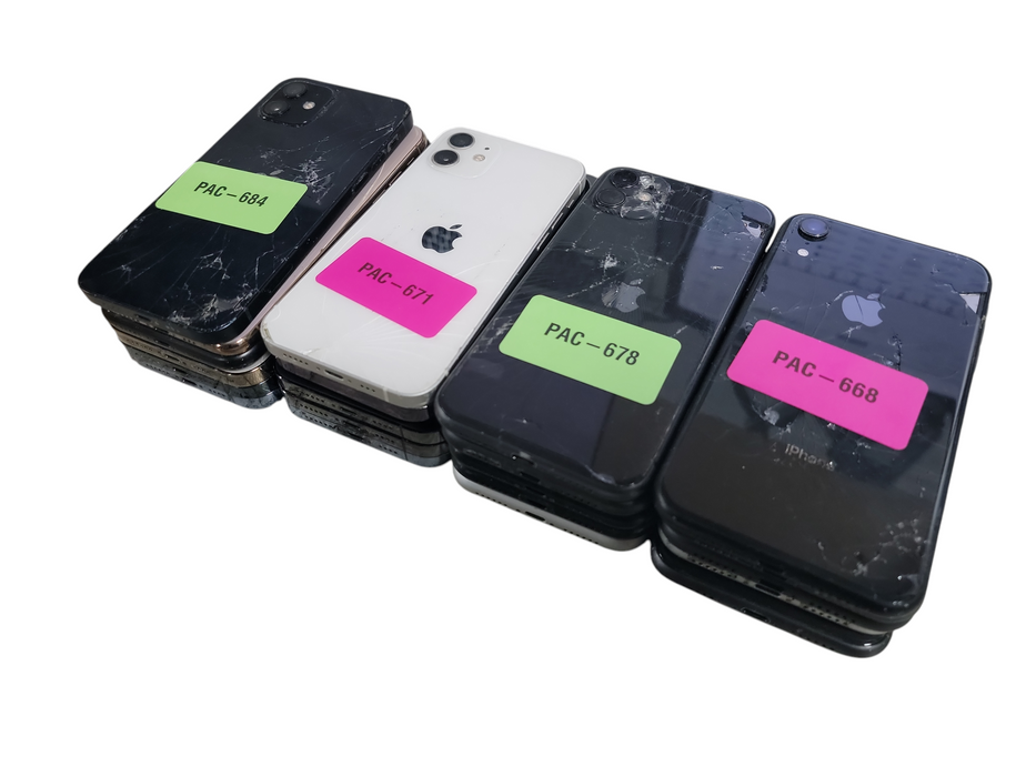 Lot of 21x Apple iPhone [A19xx - A28xx | C Condition][PAC-15]