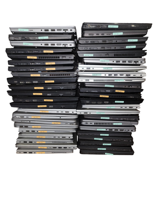 Lot 45x B-Grade DELL/Lenovo/HP 9-12 Gen Laptops (ABL-08)