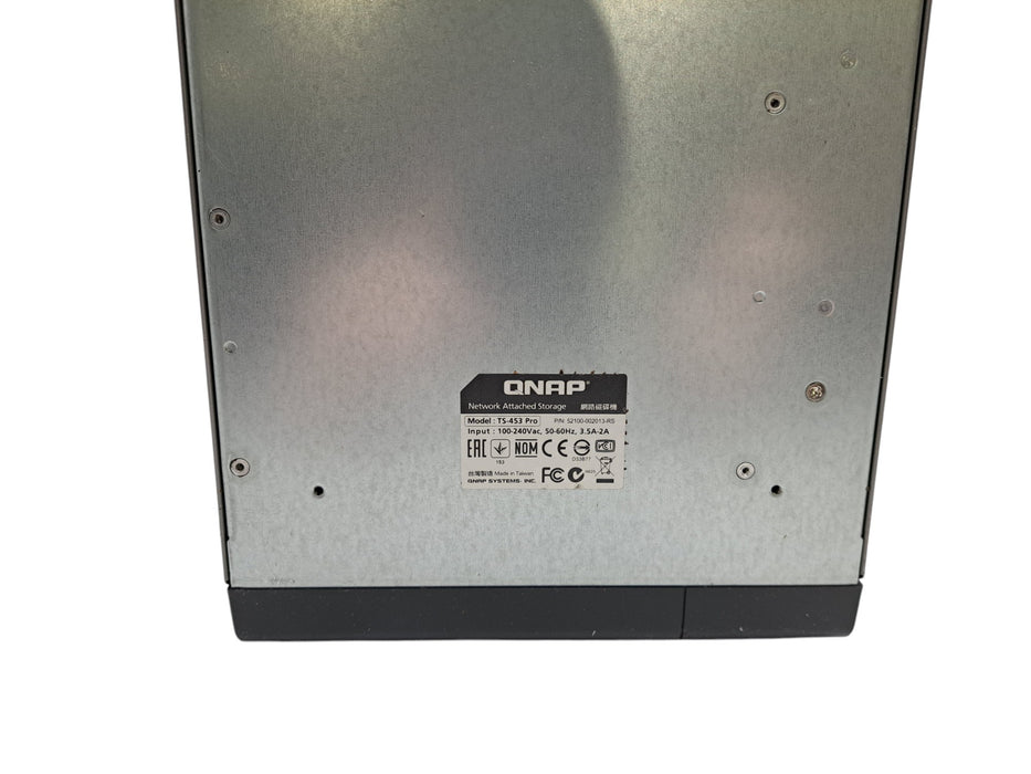 QNAP TS-453 Pro 4-Bay Network Attached Storage NAS w/ 2x Caddies (READ)