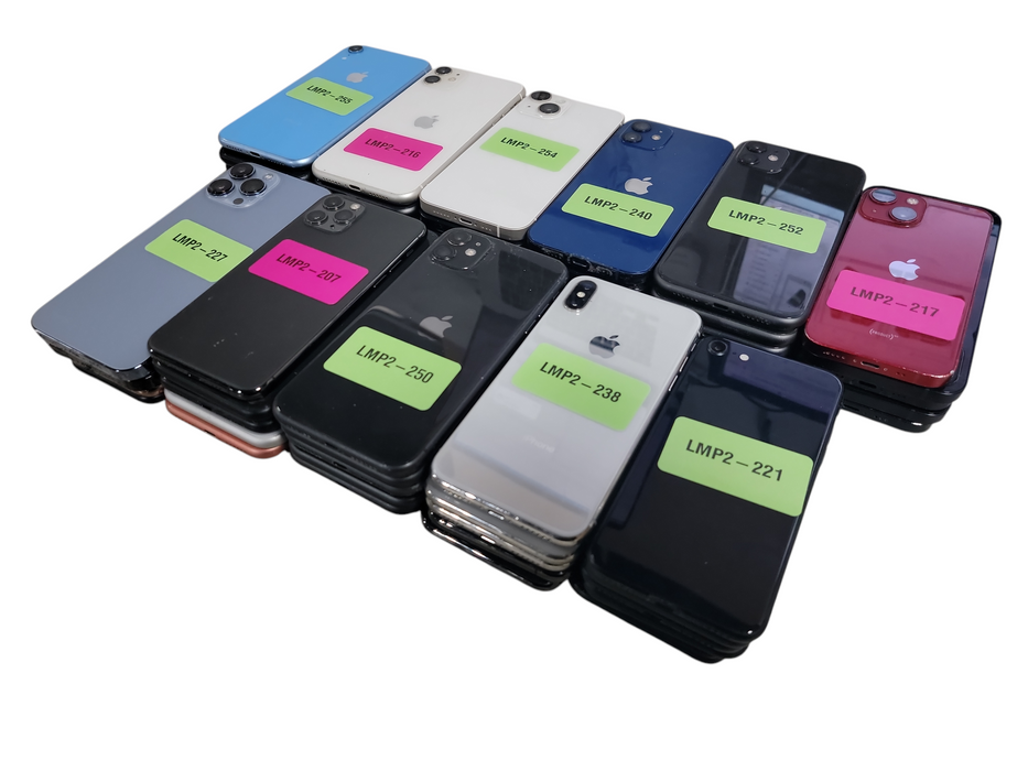 Lot of 54x Apple iPhone [A19xx - A28xx | B Condition][LMP2-5]