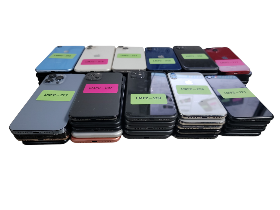 Lot of 54x Apple iPhone [A19xx - A28xx | B Condition][LMP2-5]