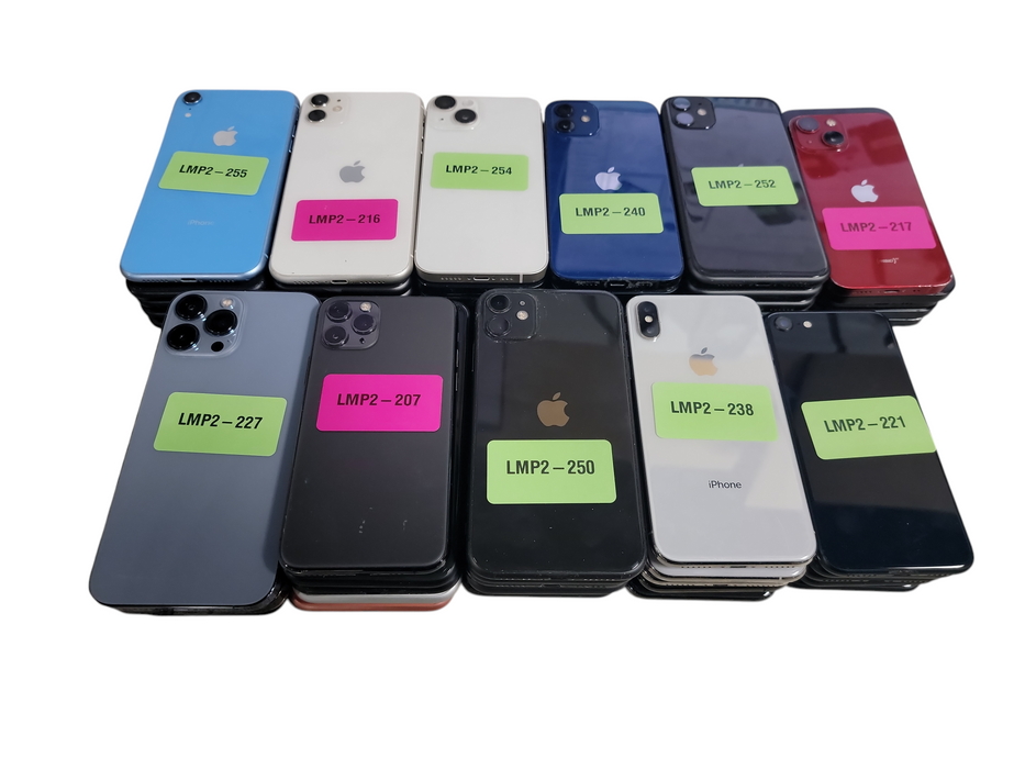 Lot of 54x Apple iPhone [A19xx - A28xx | B Condition][LMP2-5]