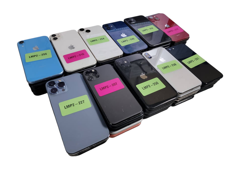 Lot of 54x Apple iPhone [A19xx - A28xx | B Condition][LMP2-5]