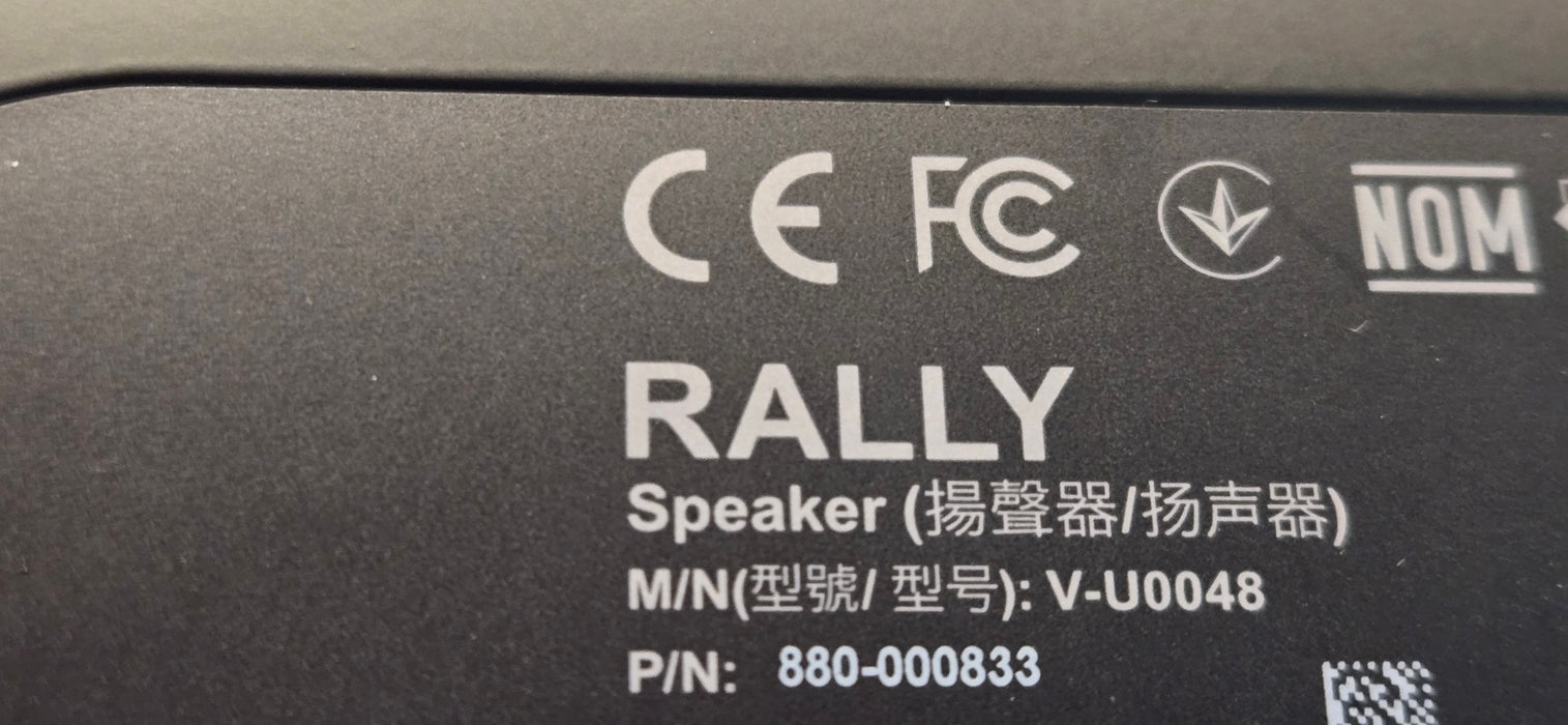 Logitech Rally Speaker V-U0048 Pair (Left and Right Speakers)