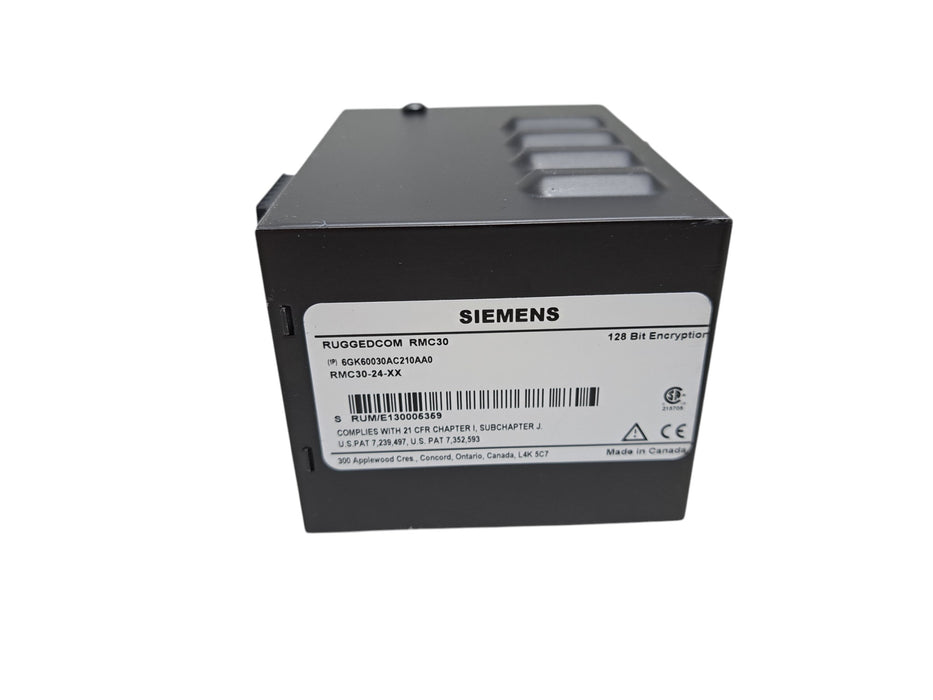 Siemens RuggedCom RMC30 Serial to Ethernet Server RMC30-24-XX
