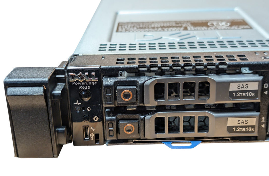 Dell PowerEdge R630 10x SFF - 2x Xeon E5-2640 v3 128GB H730 Mini 2x 750W