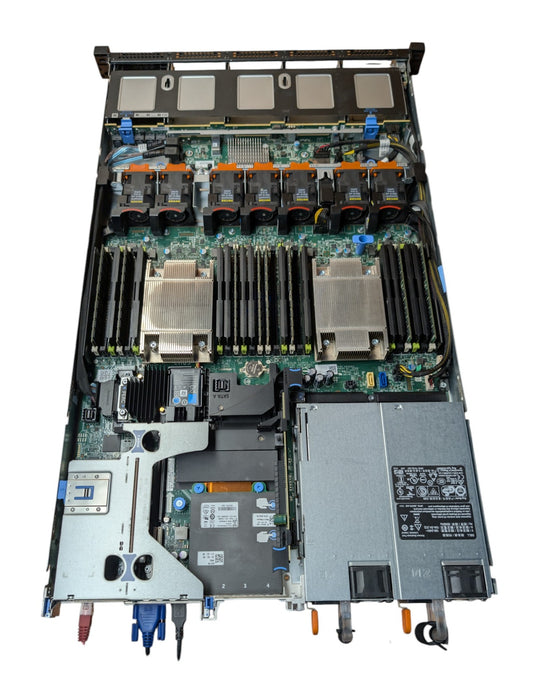 Dell PowerEdge R630 10x SFF - 2x Xeon E5-2640 v3 128GB H730 Mini 2x 750W