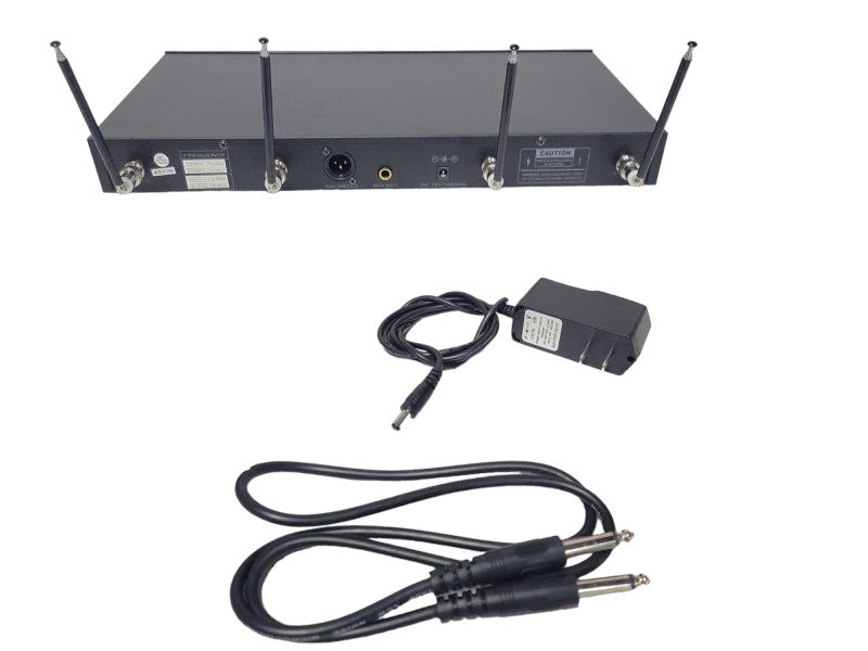 Pyle PDWM8300 VHF Profesional Conference Wireless Microphone System READ Q_