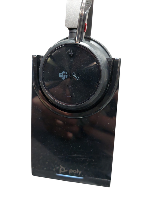 POLY Plantronics Voyager Focus 2 Headset PN: 214183-103 with dongle and case