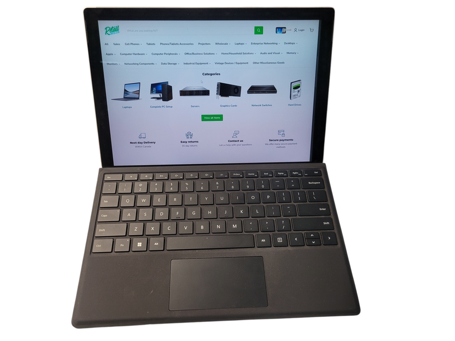 Microsoft Surface Pro 7 + | i5-1135G7 @2.40GHz 8GB DDR4 256GB SSD | No PWR