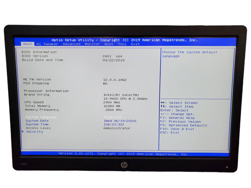 Asus Prime B360M-C Motherboard w/ i5-9400 & 16GB RAM @
