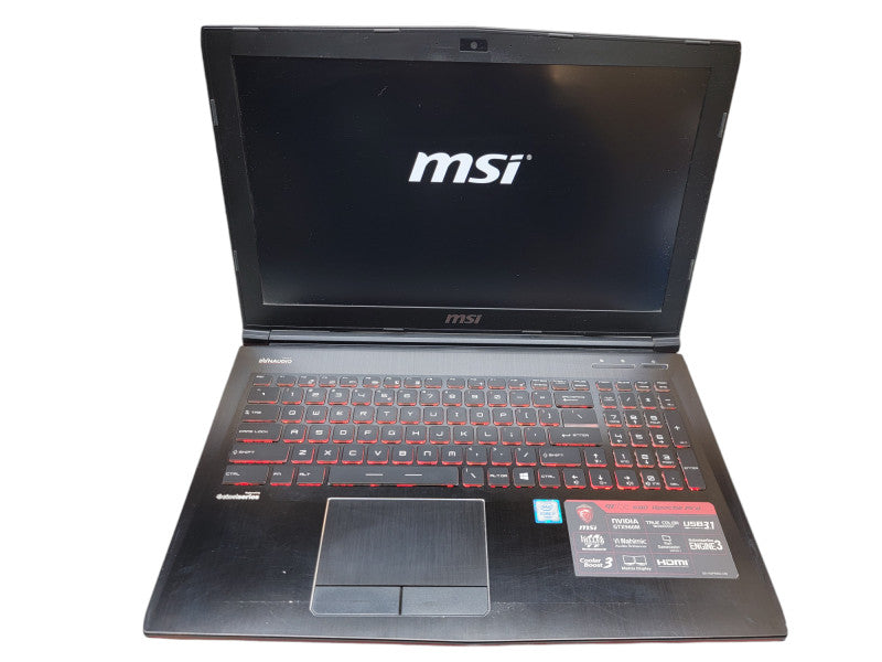 MSI Apache Pro GE62 15.6\\" i7-6700HQ| 8GB DDR4| GTX 960M| NO SSD | FOR PARTS Î² BudLap
