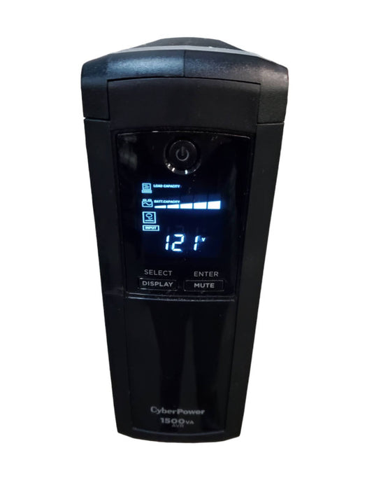 CyberPower CP1500AVRLCDa 1500VA 900W 120V UPS Battery Backup Q@