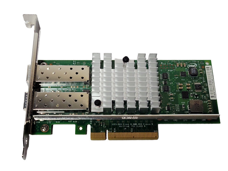 DELL Intel 10Gb SFP+ Dual Port PCI-e Network Adapter Card 0XYT17, FH _