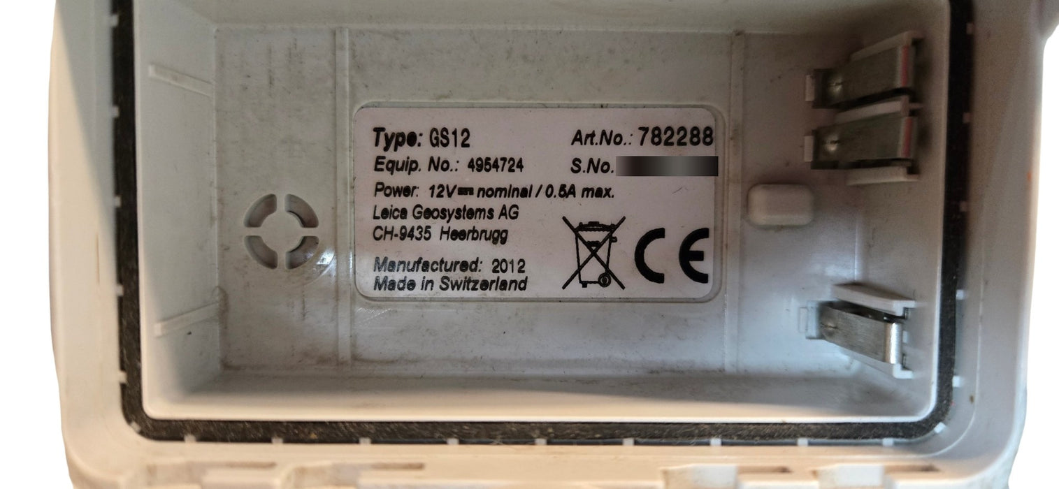 Leica Geosystems GS12 GNSS SmartAntenna Receiver 782288