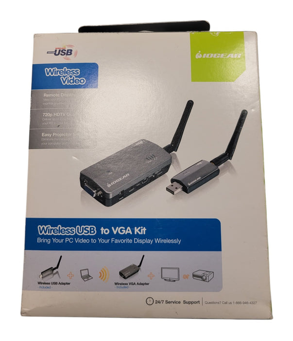 IOGEAR GUW2015VKIT - Wireless USB to VGA Kit