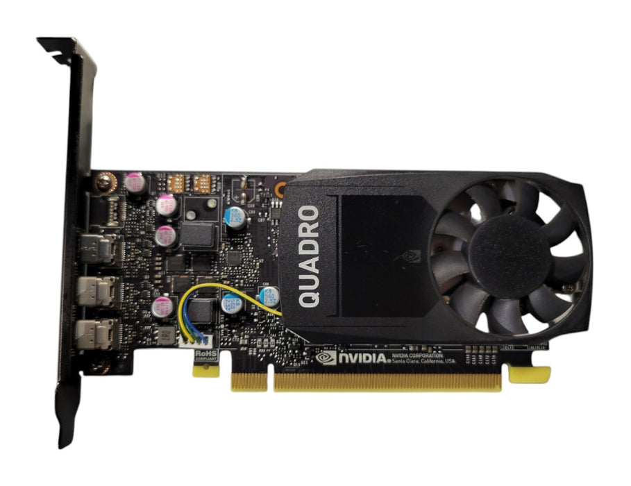 PNY NVIDIA Quadro P400 2GB GDDR5 Low Profile Graphics Card 3x Mini DisplayPort