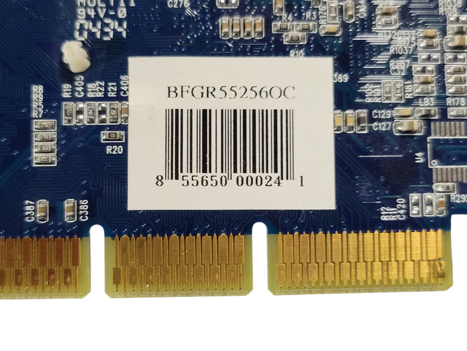BFG GeForce FX 5500 OC BFGR55256OC - 256MB AGP Graphics Card VGA S-Video