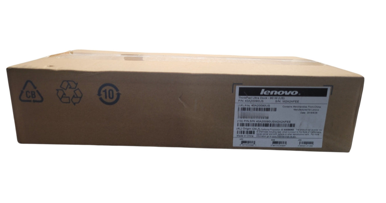 Lenovo ThinkPad Ultra Dock - 90W (US) 40A20090US Docking Station