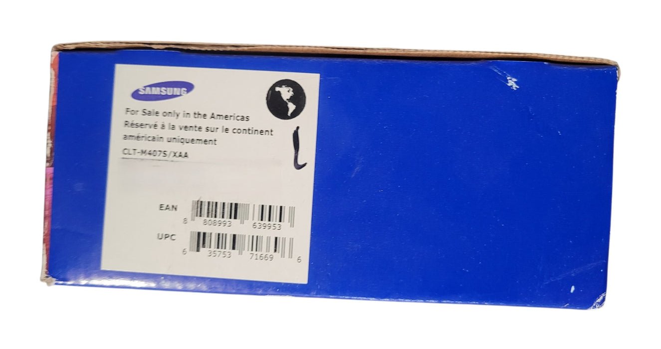 Samsung CLT-M407S/XAA Magenta Toner Cartridge for CLP-32x CLX-318x