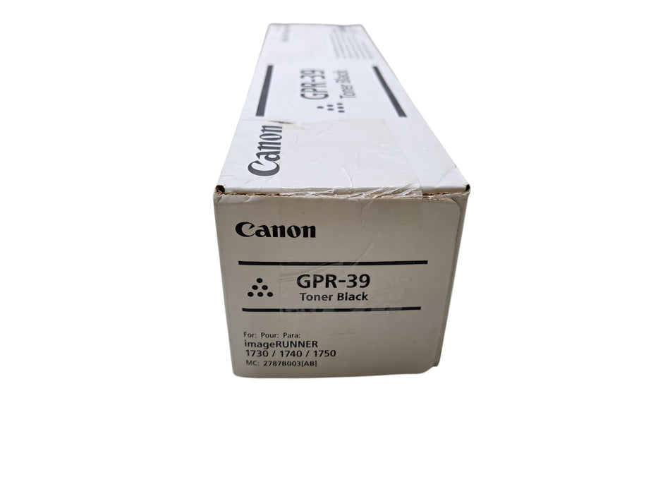 Canon GPR-39 Black Toner Cartridge for imageRUNNER 1730 1740 1750