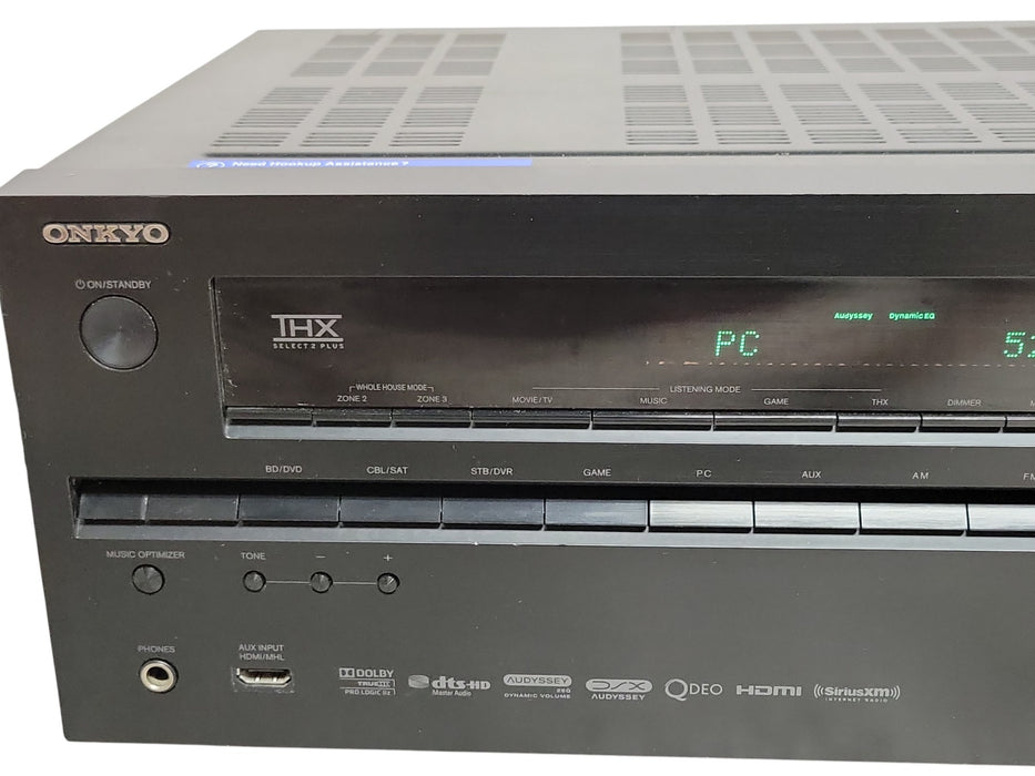 Onkyo HT-RC470 AV Receiver, No Remote, READ (READ)