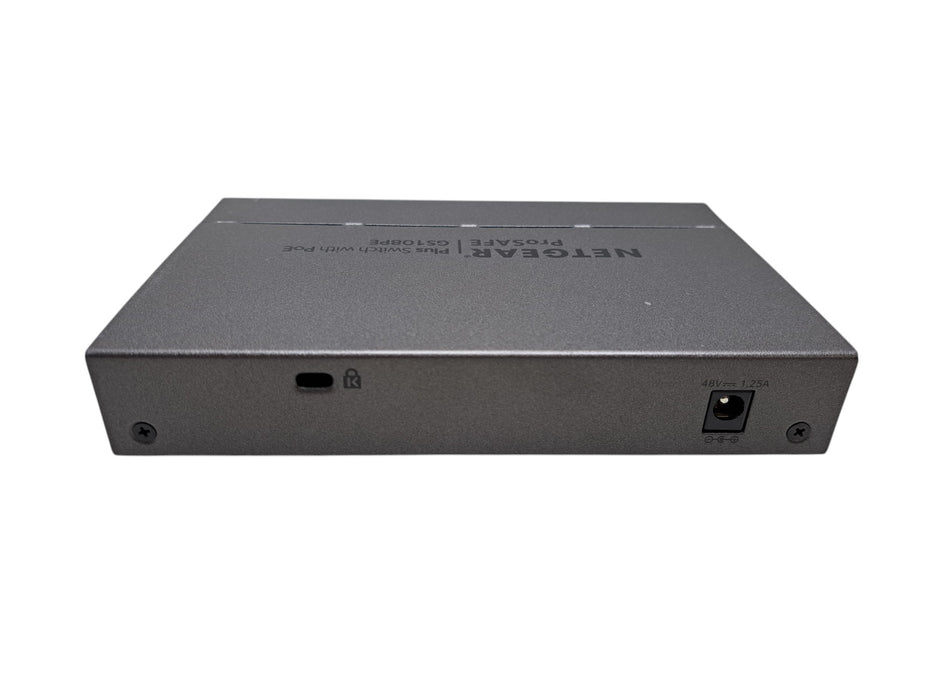 Netgear ProSAFE GS108PEv3 - 8-Port Gigabit Plus Switch with 4-Port PoE