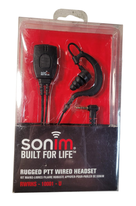 Sonim RWRHS-10001-U Rugged PTT Wired Headset