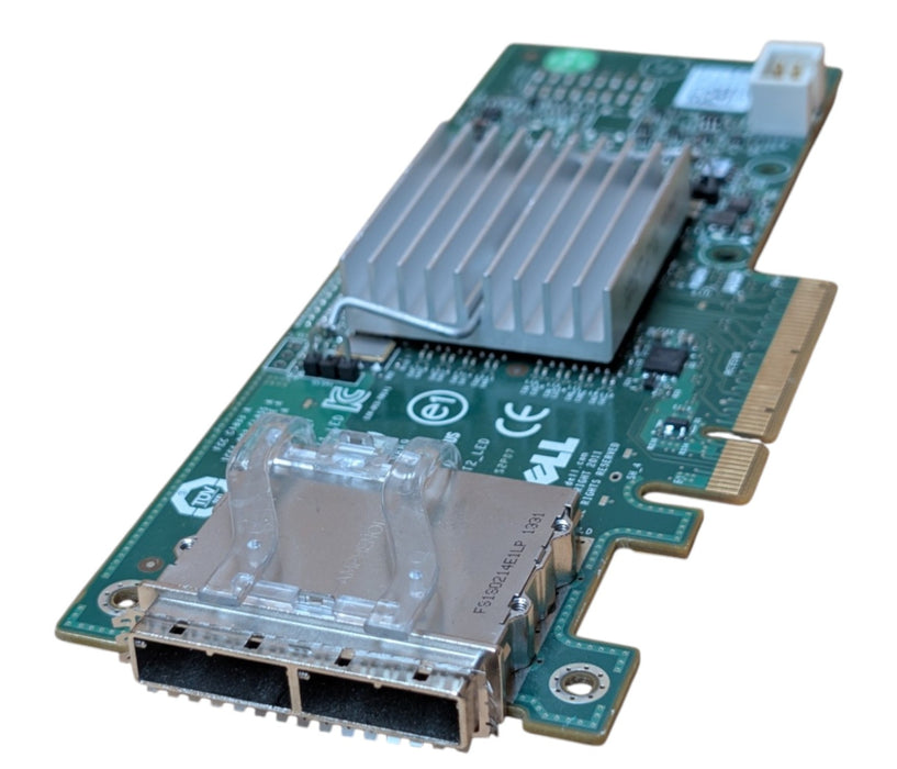 Dell 012DNW Dual-Port SFF-8088 Dell PERC H200E HBA 6Gb/s SAS/SATA PCIe Card
