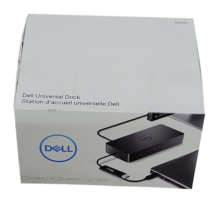 Open-Box Dell Universal Dock D6000 - USB-C USB 3.0 with Power Adapter