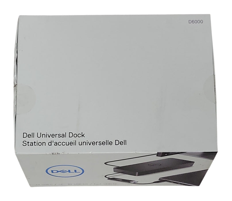 Open-Box Dell Universal Dock D6000 - USB-C USB 3.0 with Power Adapter