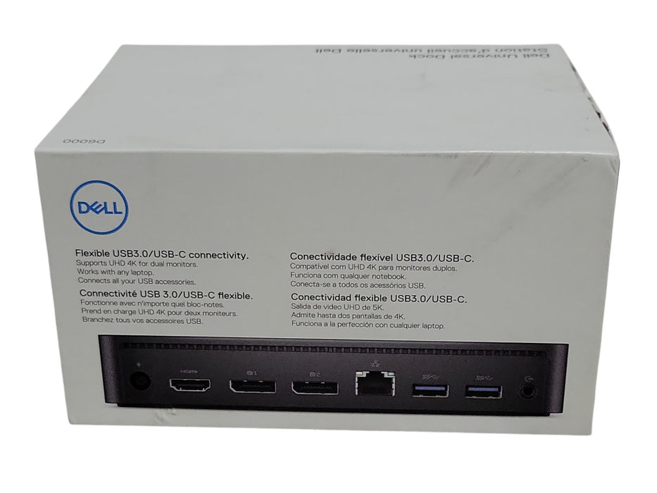 Open-Box Dell Universal Dock D6000 - USB-C USB 3.0 with Power Adapter