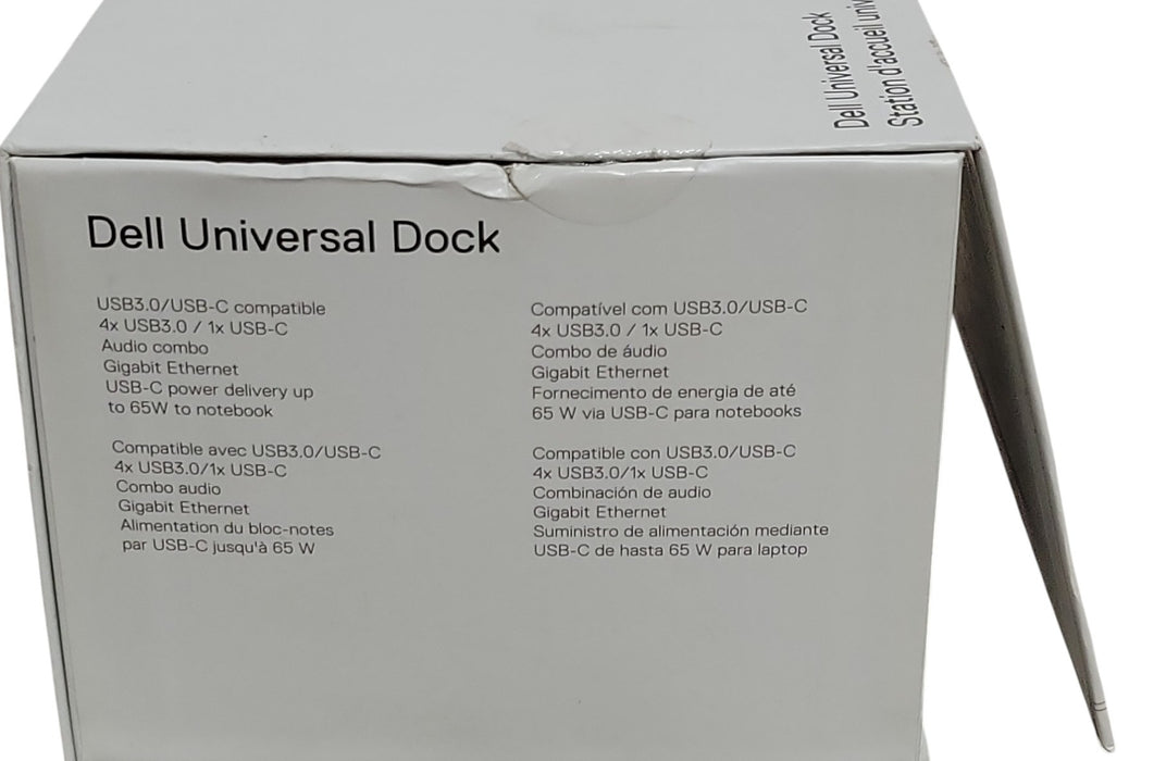 Open-Box Dell Universal Dock D6000 - USB-C USB 3.0 with Power Adapter