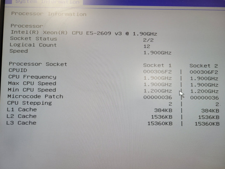 Lenovo ThinkServer TD350 5x 3.5" | 2x Xeon E5-2609 v3, 64GB DDR4
