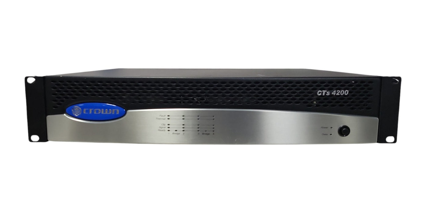 Crown CTs 4200 - 4-Channel Commercial Power Amplifier 2U Rackmount