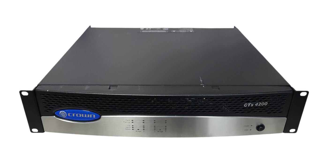 Crown CTs 4200 - 4-Channel Commercial Power Amplifier 2U Rackmount