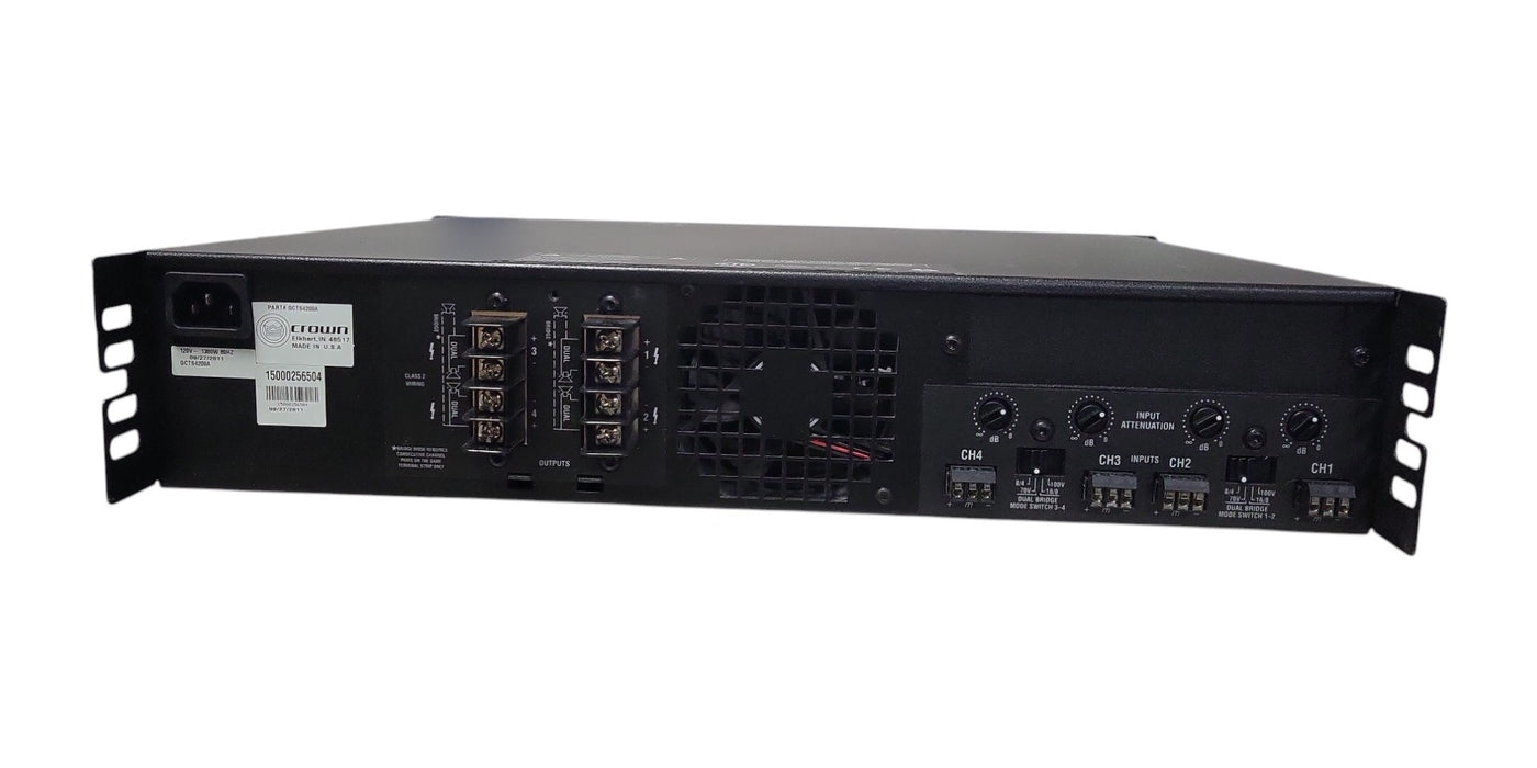 Crown CTs 4200 - 4-Channel Commercial Power Amplifier 2U Rackmount