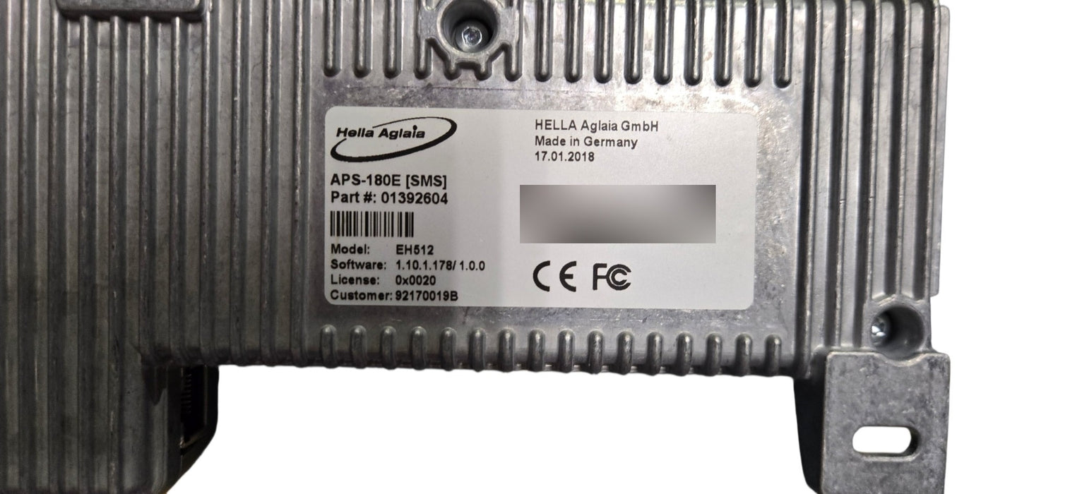 HELLA Aglaia APS-180E [SMS] EH512 3D People Sensing Camera 01392604