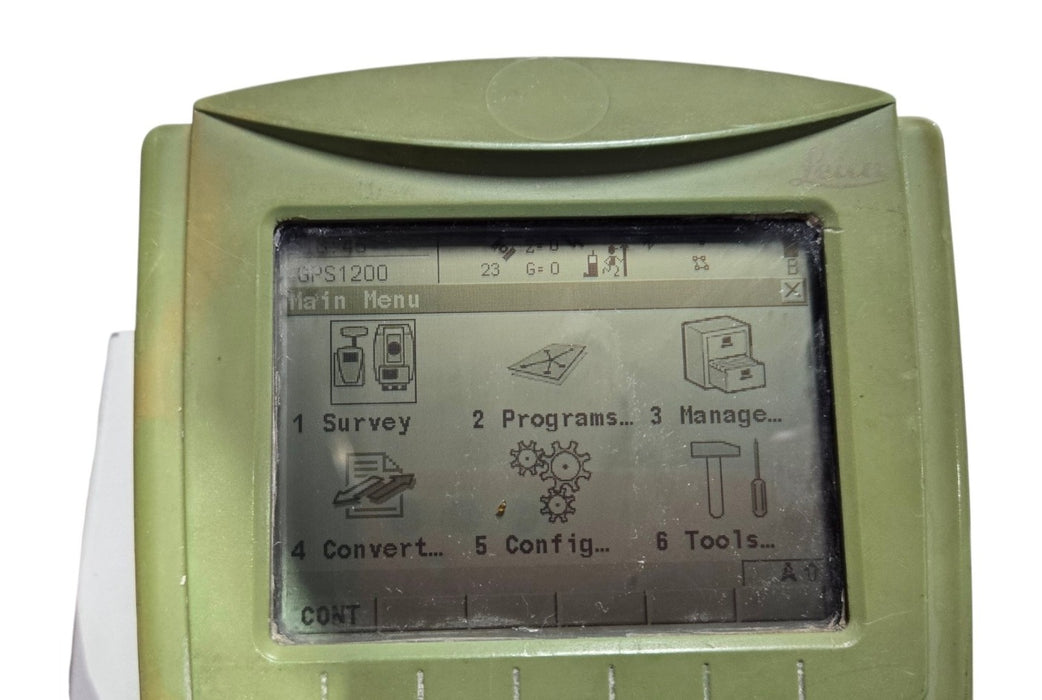 Leica System 1200 GX1230 GNSS Receiver & RX1210T Controller | SEE