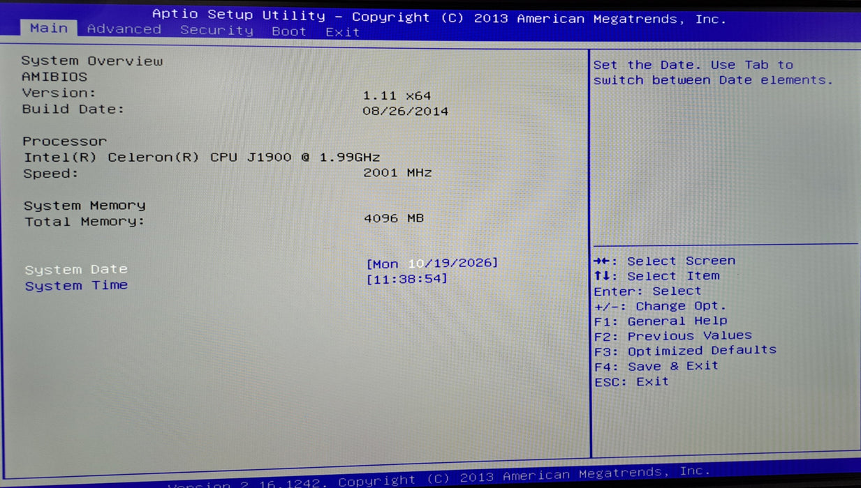 Shuttle XS35V4 Mini PC | Intel Celeron J1900 @1.99GHz, 4GB RAM, No HDD