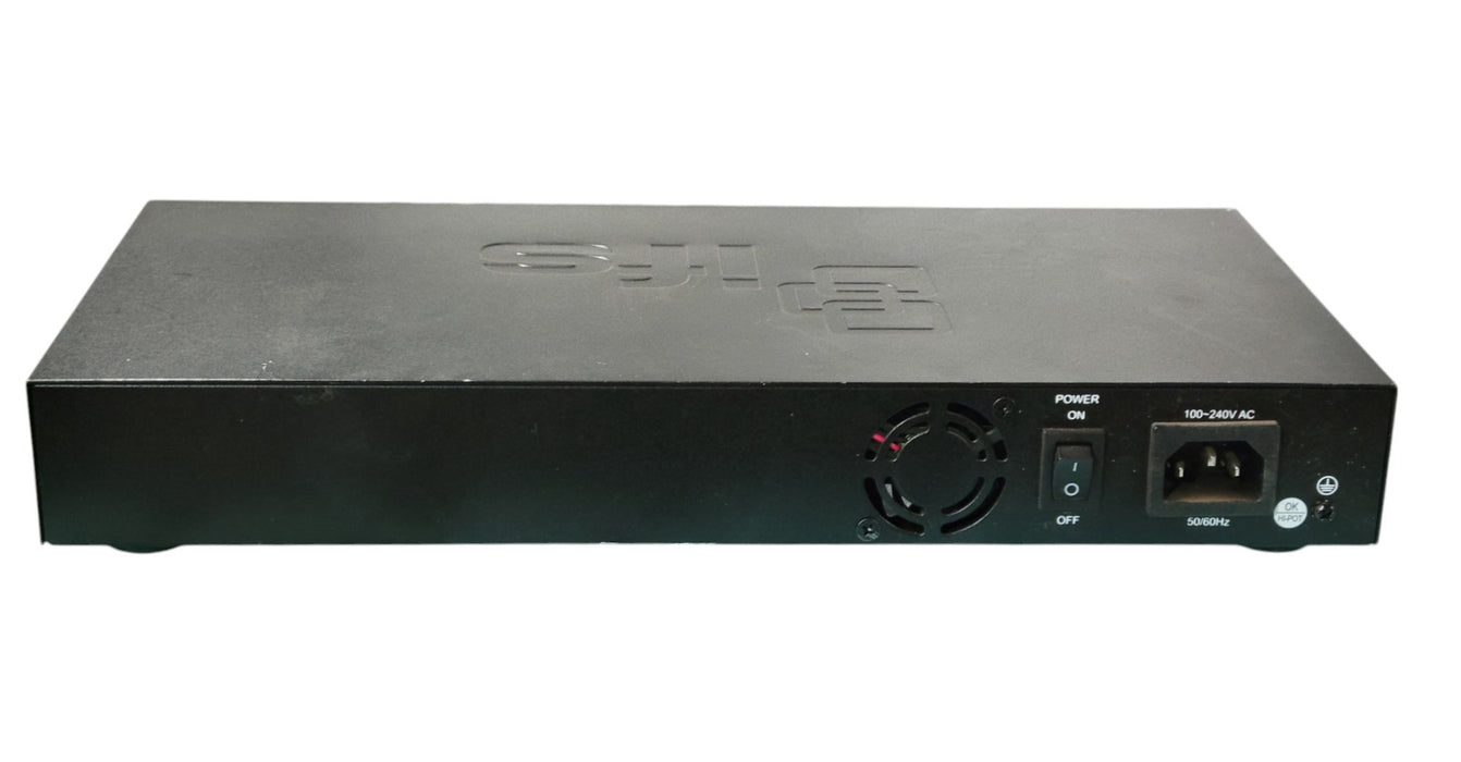 IFS Interlogix ES2402-8P-2C 8-Port Fast Ethernet PoE+ Web Smart Switch
