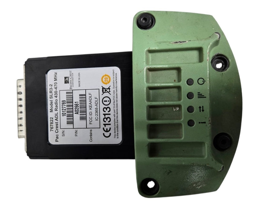 Leica GS15 GNSS RTK Receiver w/ SLR3-2 Pacific Crest ADL Radio Module