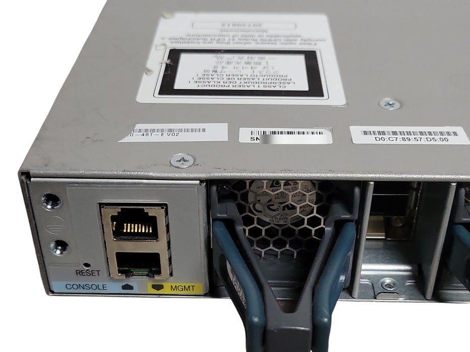 Cisco WS-C3850-48T-E - Catalyst 3850 48-Port Switch C3850-NM-2-10G 2x 350W PSU