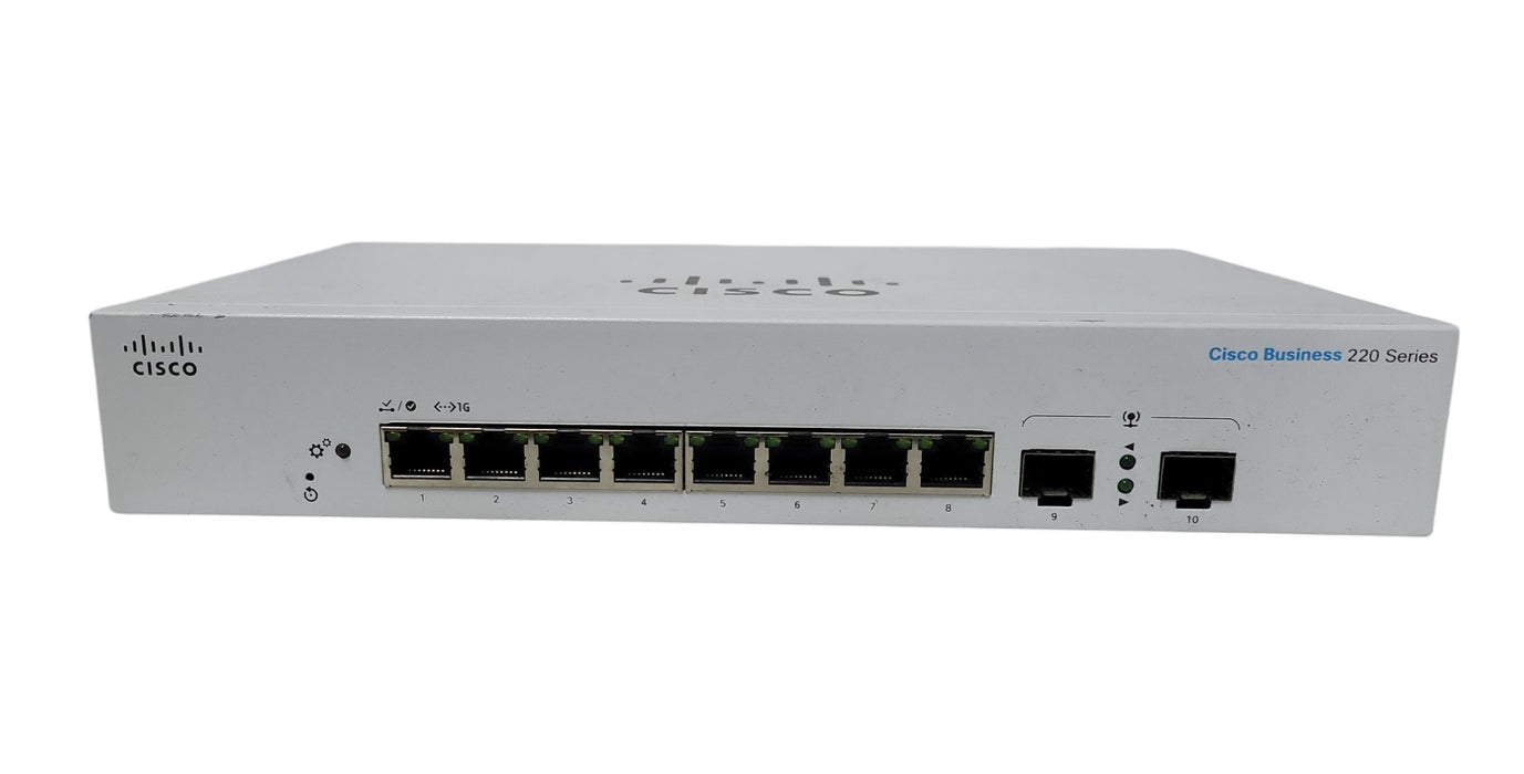 Cisco Systems Business CBS220-8T-E-2G Smart Switch