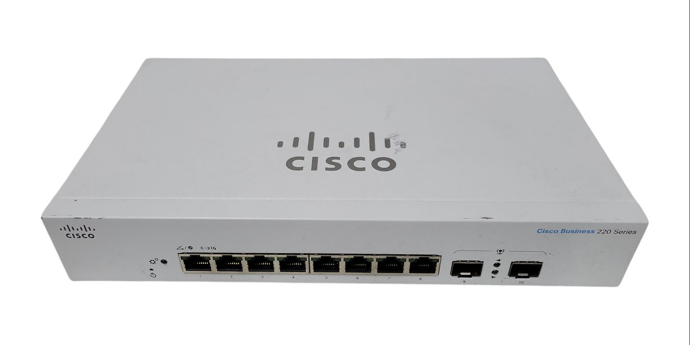 Cisco Systems Business CBS220-8T-E-2G Smart Switch