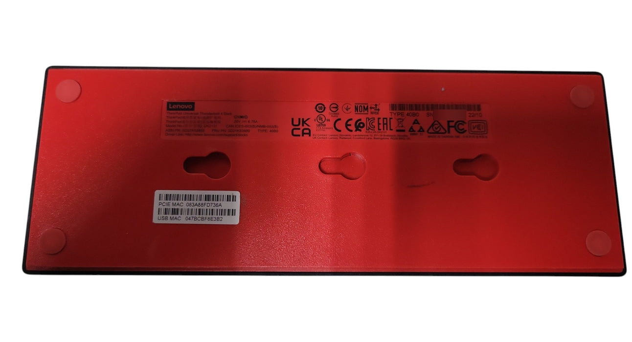 Lenovo ThinkPad Universal Thunderbolt 4 Smart Dock 40B1 DK2131