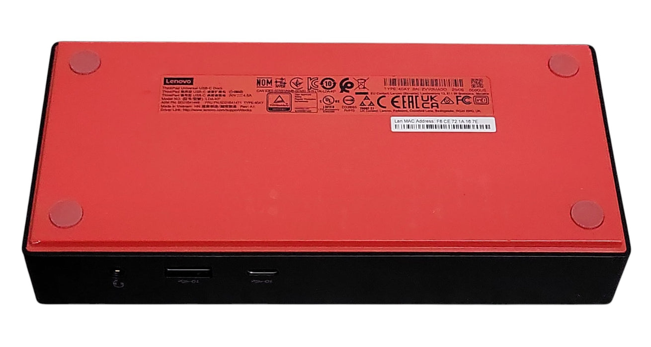 Lenovo ThinkPad Universal USB-C Dock 40AY only