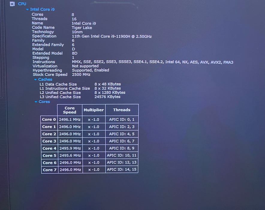 Dell XPS 15 9510 4K TOUCH i9-11900H RTX3050 4GB GPU 16GB RAM 512GB SSD READ!